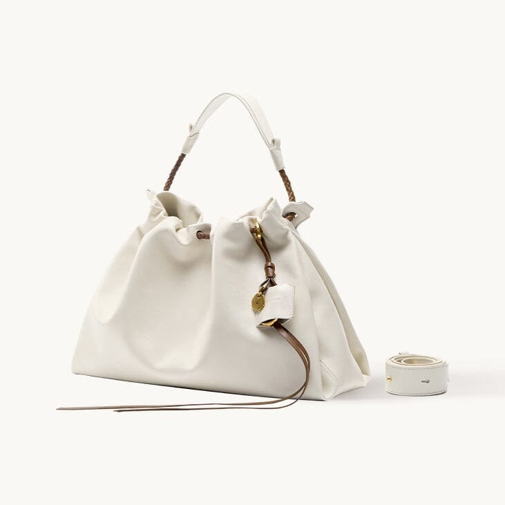 Songmont Small Gather Bag Cloud - front view with strap