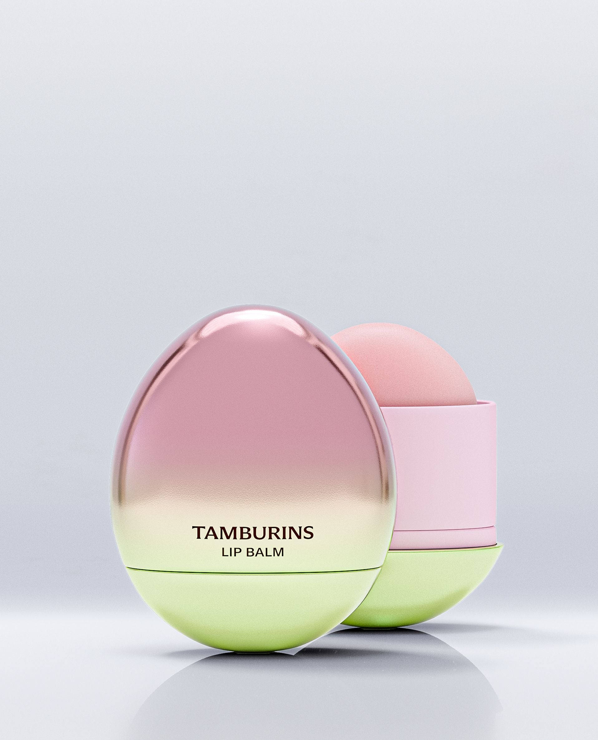 TAMBURINS - EGG LIP BALM - ROSE WOODY GLOW 5g