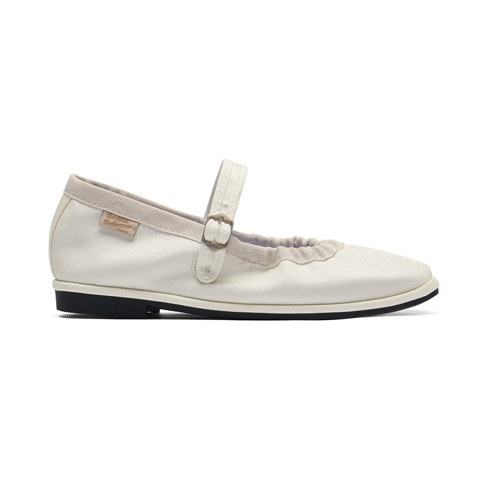Rockfish Weatherwear Wisley Scrunch Maryjanes Butter side view